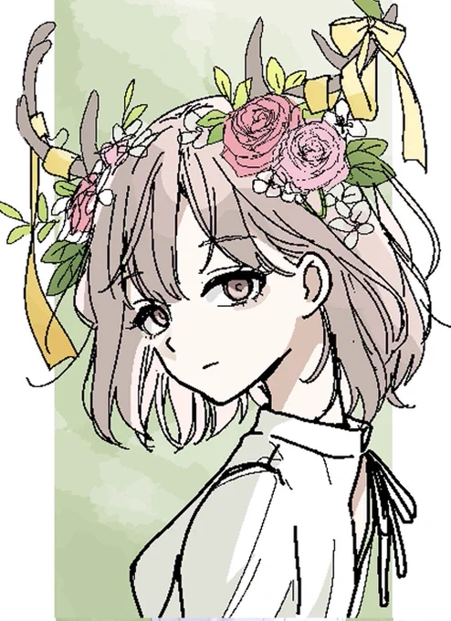 ラフと完成