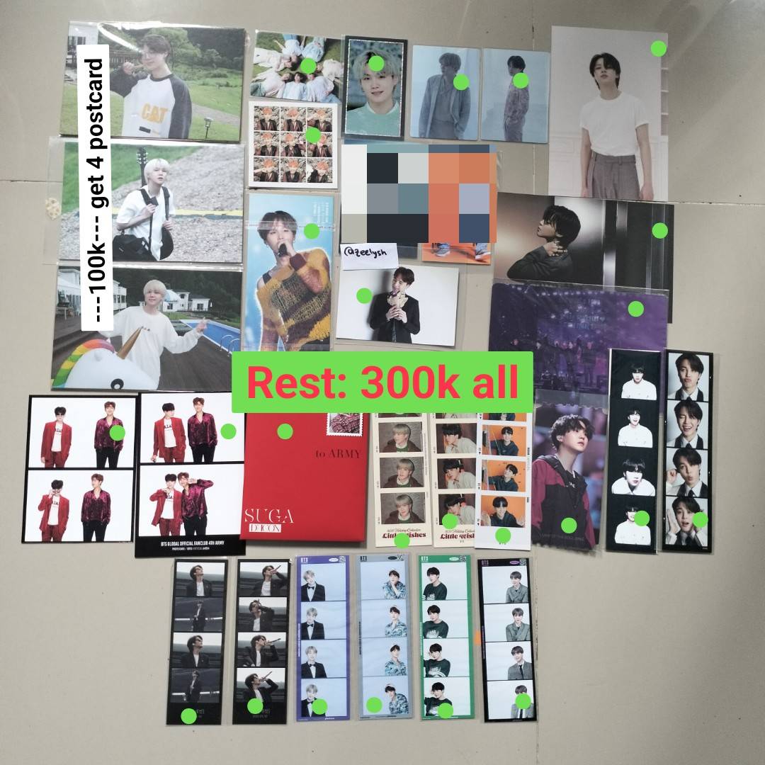 zeelysh's tweet photo. WTS jual sale 

✅Sharing
✅First pay first get
✅Negotiable
✅Oren/manual via jnt 
❌Hnr, sensitive, full of demands❌

t. jual sell bts ina pc suga yoongi jimin yoonmin jk jungkook 방탄소년단 포카 양도 https://t.co/6ftPqy2cx7