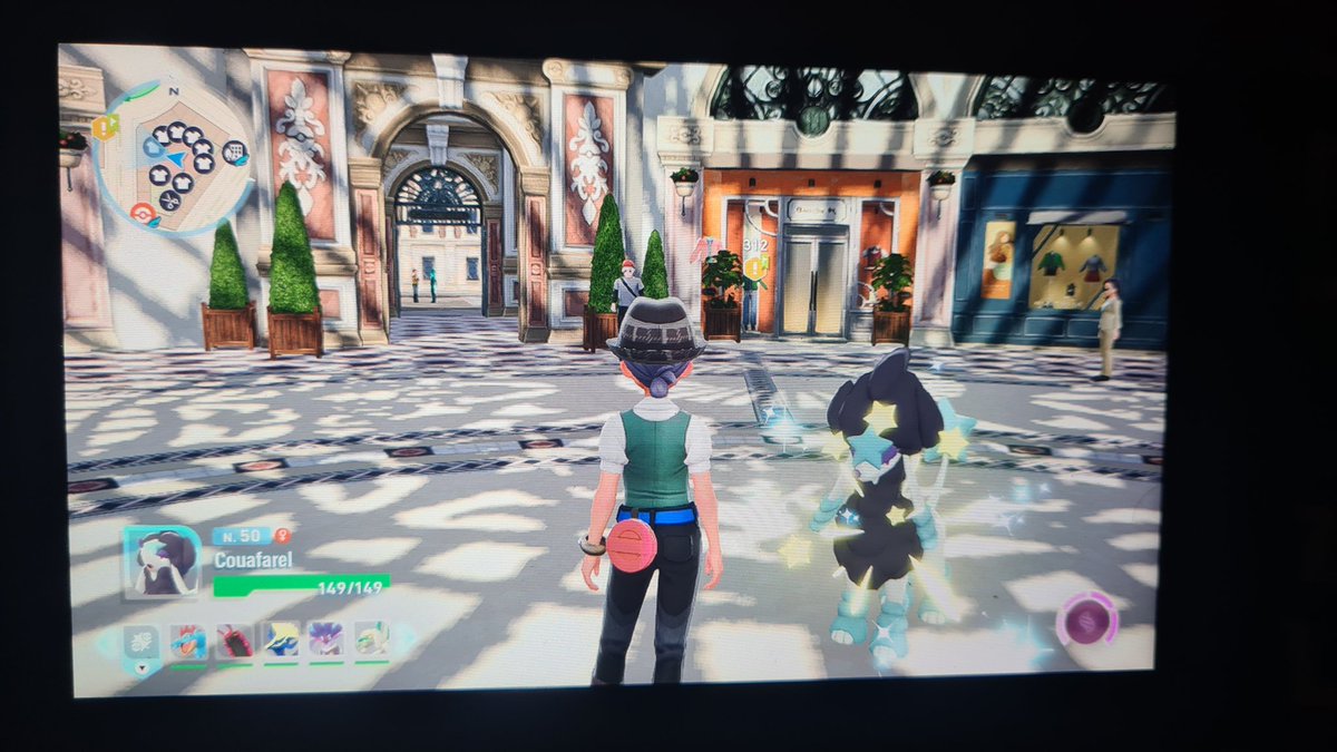 saroul's tweet photo. Cela fesait lomtemp que je n'avais pas trouver de shiny , mais c'est cette magnifique Couafarel en hasard qui est apparue ! Elle sera nommée Ermione en hommage à mon chien qui m'a hélas quitté l'année dernière ! Jamais je ne t'oublierai ma fille ❤️ https://t.co/EL8wNWrZuZ