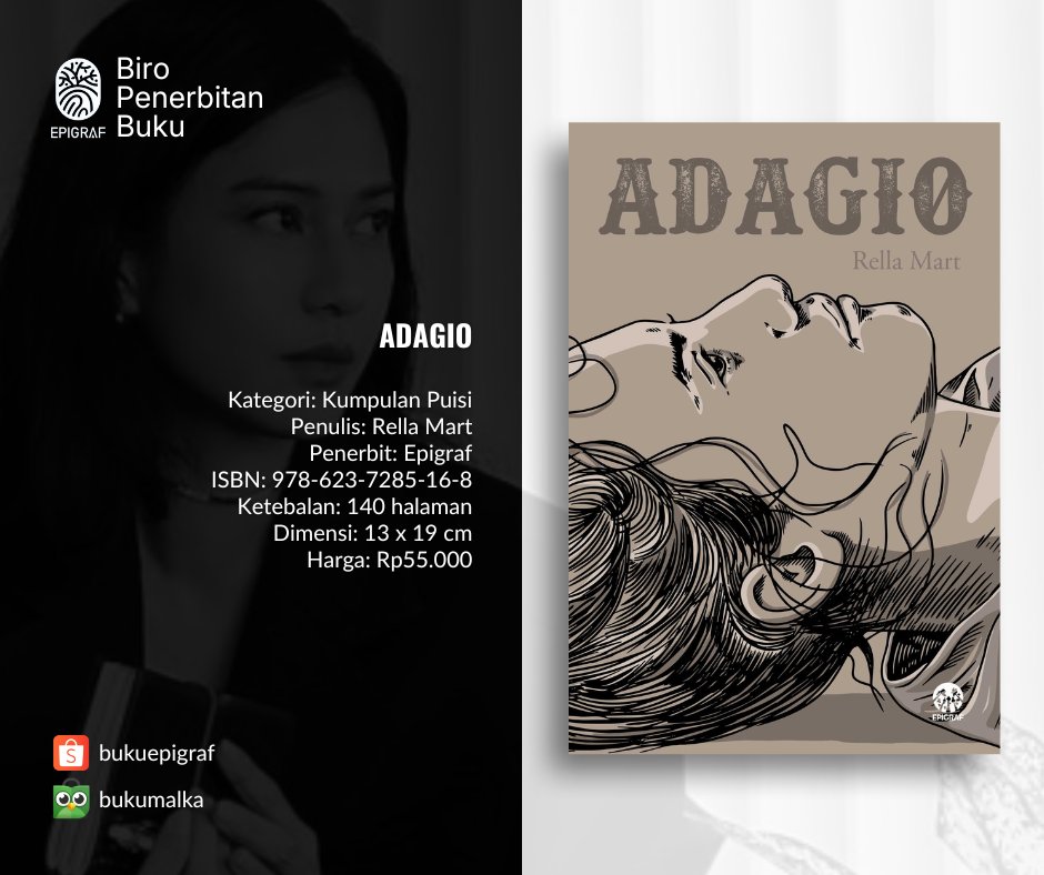 Matahari, melahirkan siang
Bulan, melahirkan malam
Aku lahir dari bulan dan matahari
yang bercinta

Pemesanan:
linktr.ee/bukuepigraf