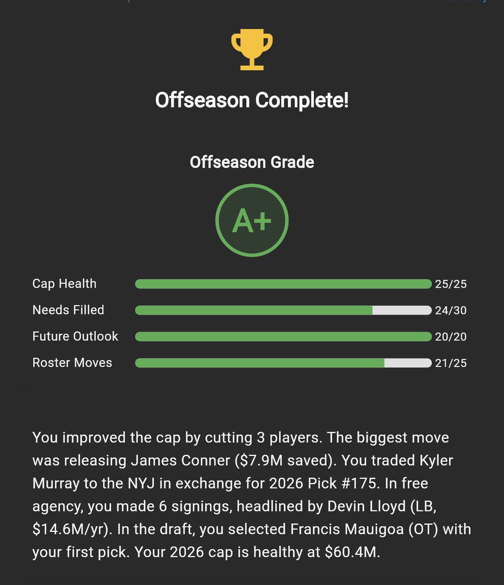 Arizona Armchair GM tweet media