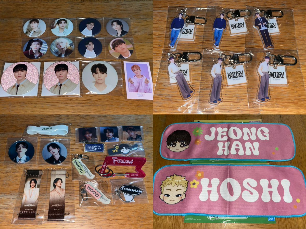 SEVENTEEN セブチ MINITEEN 缶バッジ カプセルトイ アクキー 交換 譲