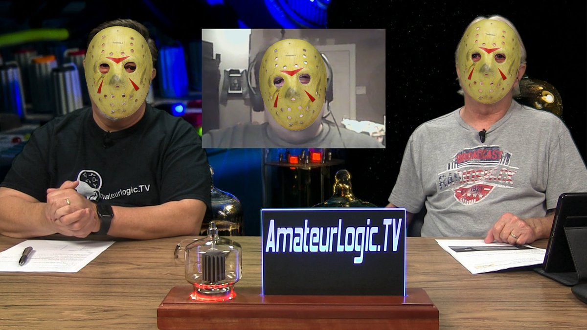 The AmateurLogic team is back in action live this Friday 13th at 8:00 PM CST, 0200 UTC. Join us for a fun time.
live.amateurlogic.tv

PS: The next episode of Ham College has been rescheduled for Monday, February 16th.