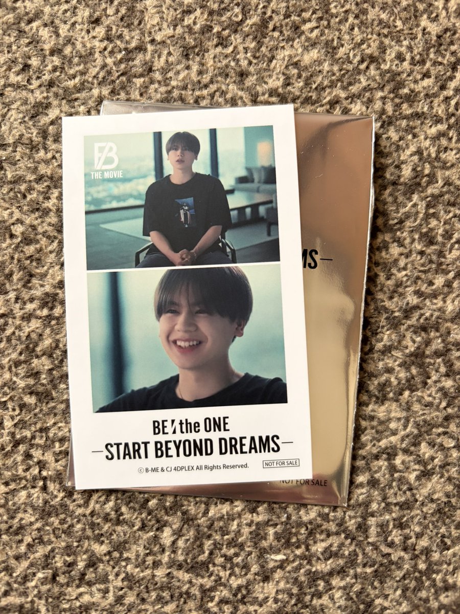Be9880O's tweet photo. 【交換】BEFIRST  BE：the-ONE START
BEYOND DREAMS-
映画入場特典  第1弾 フォト風カード

譲：マナト
求：レオ

郵送にて交換希望
よろしくお願いします

#BEFIRST交換 https://t.co/JOMlgo9uyQ