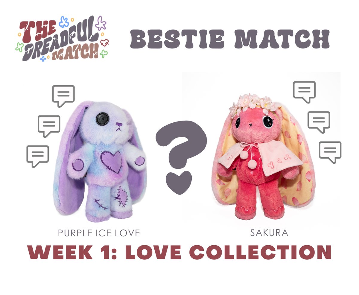 ⭐️ BESTIE MATCH: 24-HOUR POLL ⭐️

Purple Ice Love won the Bestie Wanted poll this week! Because the results were super close, Purple invited Sakura to join this round of matchmaking 💜🩷

How Bestie Match Works 📕

1⃣ This is an open-answer poll, meaning there is no list to