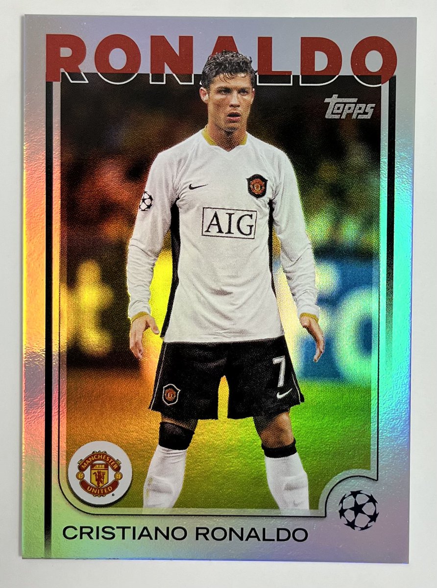 CR7 Collection Vol.18】 「2024-25 Topps UEFA Club Competition