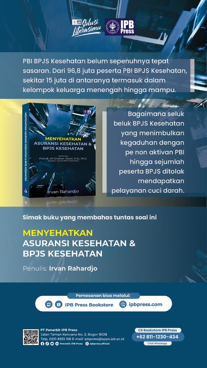 #INSIGHTIRVANRAHARDJO 
<a href="/Ipbpress1/">Ipbpress</a>