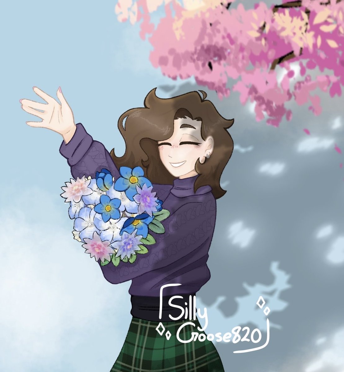 SillyGoose820's tweet image. Did a 2 artists 1 base piece with my friend! Thank you so much Rose you always inspire me to draw better &amp;lt;3

I added both of ours, mine up lose and the template we used! 

#2artists #1base #art #challenge #collab #digitalart