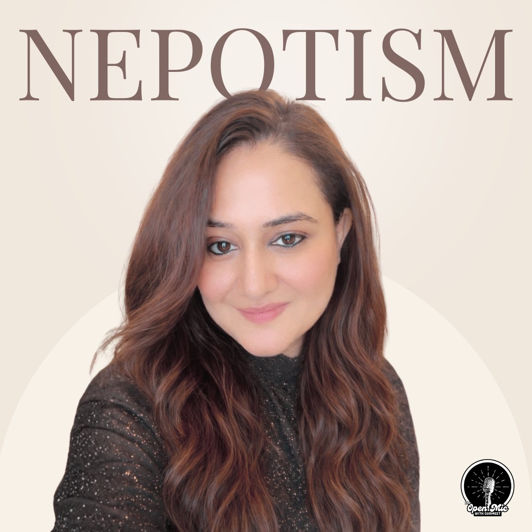 Gurmeet_K5's tweet photo. #Bollywood didn’t invent #Nepotism. We just decided to stop the conversation there.  

This episode questions what our own everyday choices reveal about privilege, fairness, and hypocrisy. #TheOpenMicWithGurmeet #podcast #podcaster 

https://t.co/ZRvAnlSUFn https://t.co/H8e4mmMtre