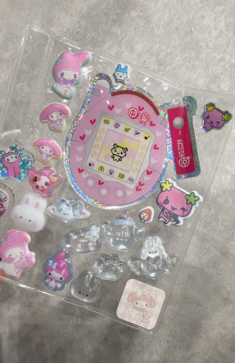 るるちゃんにしーる交換してもらった♡