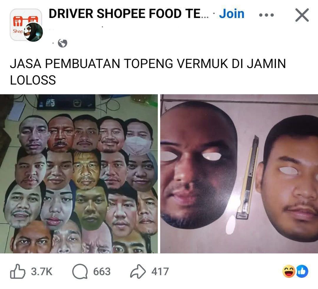 Orang indo kalau untuk mengakali sistem ada aja idenya