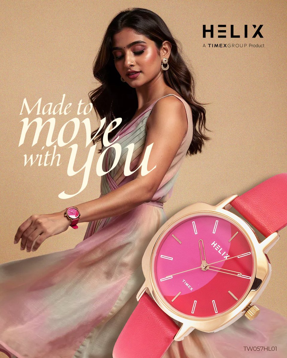 Bold enough to stand out, subtle enough to go with everything. This is time, styled your way.
#Helix #HelixIndia #HelixWatches #HustleWithHelix
