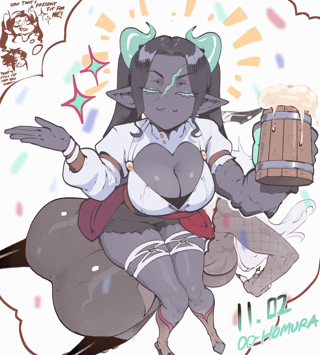 HAPPY BIRTHDAY TO MY SWEET BABY GIRL WHO DID NOTHING WRONG (and me too I guess-)