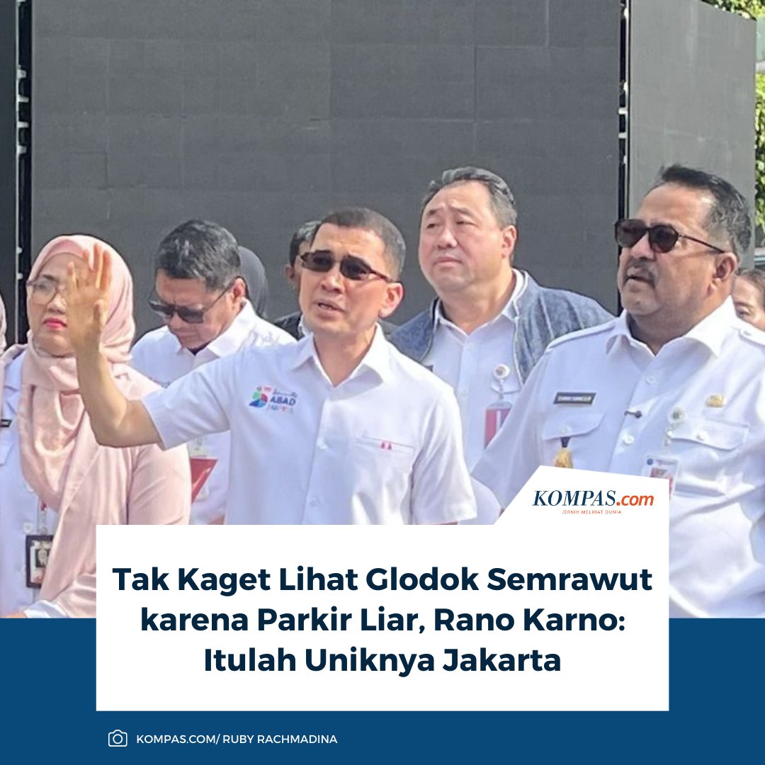 kompascom's tweet photo. โItulah uniknya Jakarta ya, teman-teman. Dari sudut memang Pak Gubernur (Pramono Anung) sendiri mengharapkan tidak boleh berjualan di pedestrian. Tapi Jakarta uniknya seperti itu,โ ujar Rano.
Baca di sini: https://t.co/9WaHKygbd0
~TR #Glodok #RanoKarno https://t.co/hwO9tMmjzn