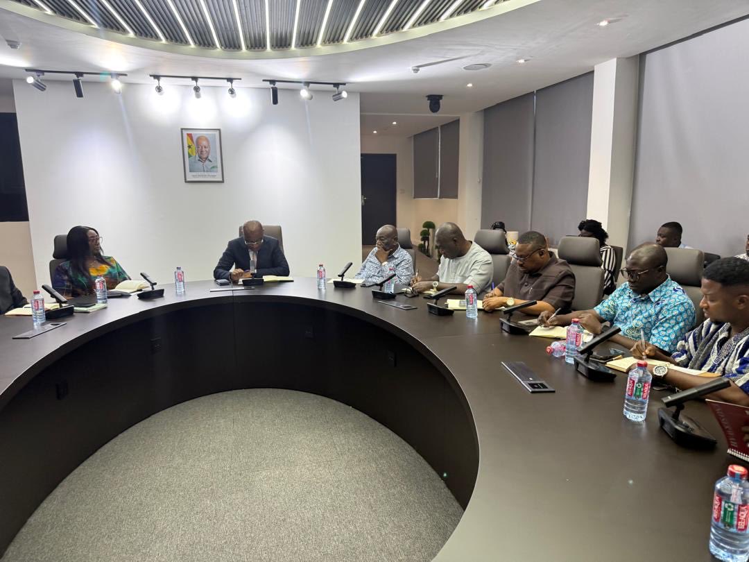upnmg2017's tweet photo. In response to the recent delay in the payment of January salaries to some of our members and other workers in general, the UPNMG, as an affiliate of the Trades Union Congress (TUC), joined a delegation led by the Secretary-General of the TUC, alongside the National President of UPNMG, Mr. Maxwell Oduro Yeboah. Together, they met with the Controller and Accountant General, as well as other relevant stakeholders, to address the issue and explore long-term solutions.

Additionally, they discussed the concerning matter of membership theft by other unions. During these discussions, strategies were explored to prevent such occurrences in the future, thereby safeguarding the interests of our members.

To our junior colleagues who have experienced delays in receiving their salary arrears, the National President has arranged a meeting with the Minister of Health to expedite the resolution of this issue. The meeting was productive, and we remain optimistic about a lasting solution.

We sincerely thank you for your patience as we work diligently to resolve these challenges. As always, we remain committed to the welfare and advancement of our members.

Signed 

John McCoy

National PRO (UPNMG)