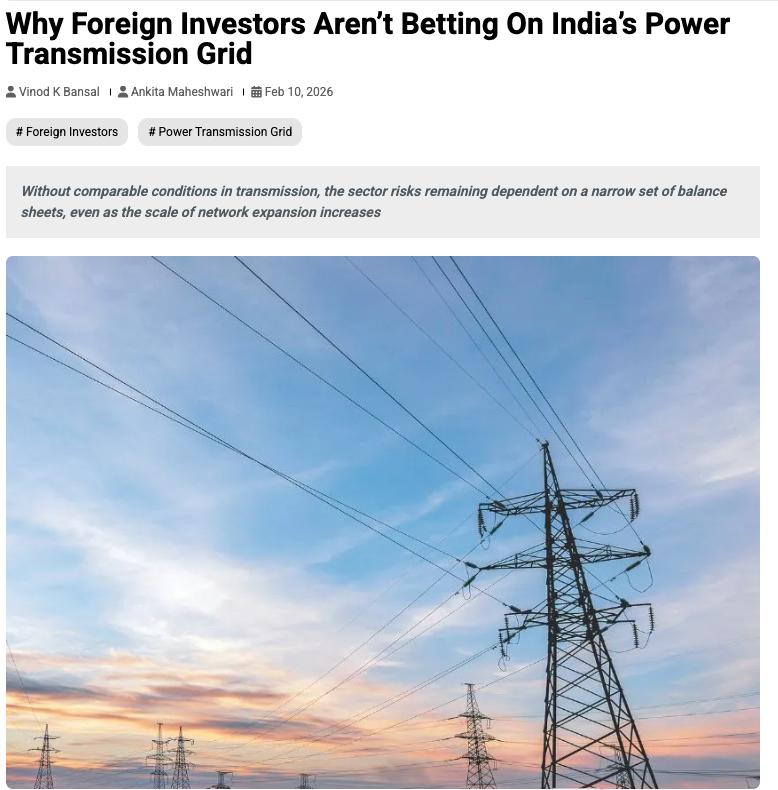 #PGCIL’s dominance in TBCB awards, while a testament to their capability, has inadvertently created an ecosystem that struggles to absorb the scale of capital we now need.

Let me be clear – PGCIL built this country’s transmission backbone when private players wouldn’t touch it.