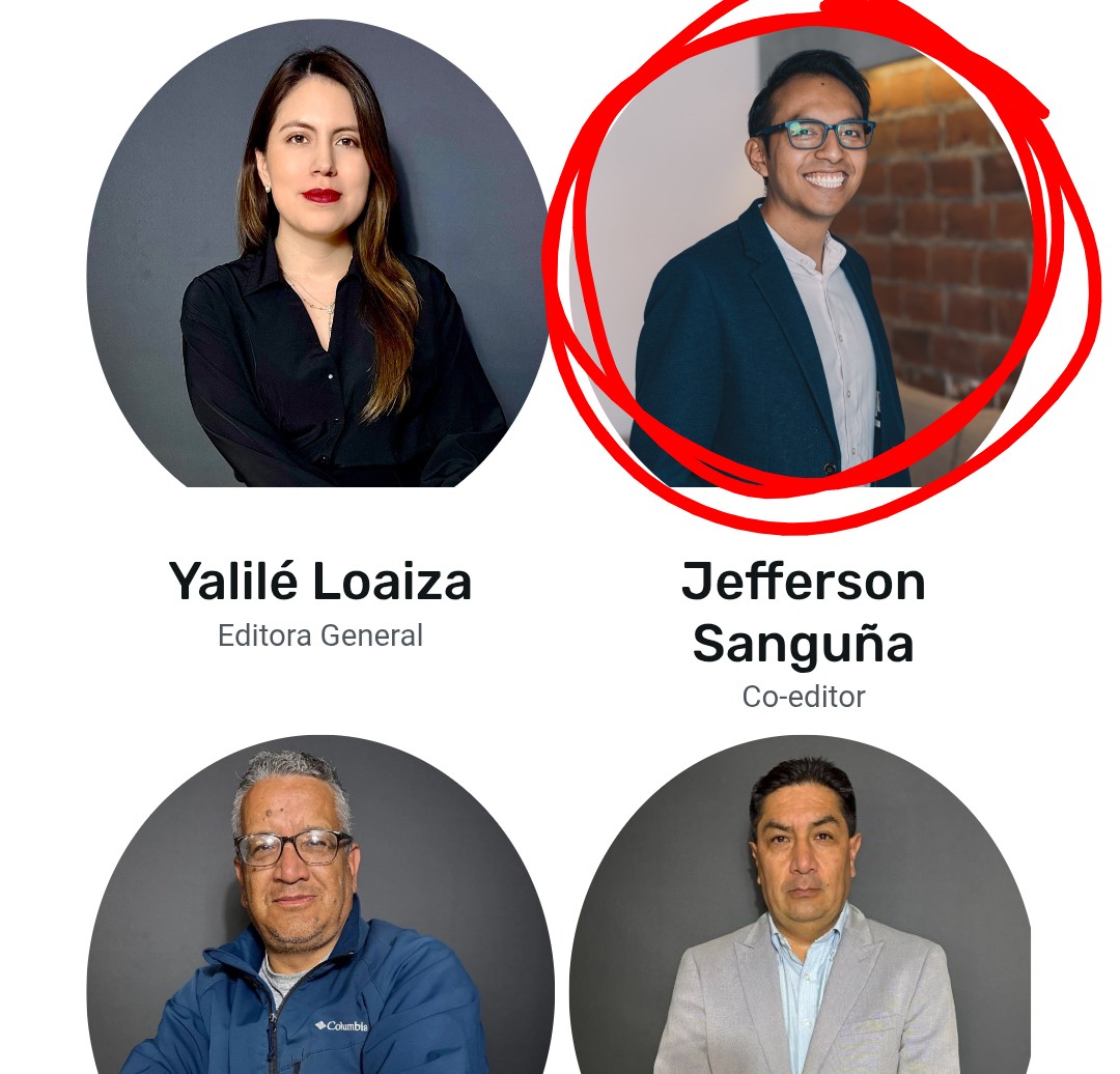 "PERIODISTA" DE MEDIO ANTI-NOBOISTA ESTÁ DETRÁS DE "ECUADOR CHEQUEA":

Jefferson Sanguña trabaja cómo presentador y no sé qué más en un "medio de comunicación" abiertamente anti-Noboista, pro-Correista, llamado <a href="/BNPeriodismo/">BN</a> 

El mismo Jefferson que aparece en el sitio web de