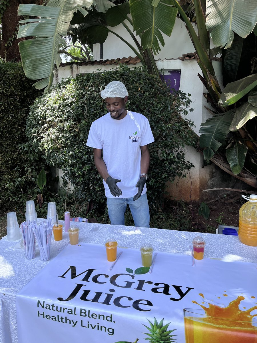 mcgrayjuice's tweet photo. Not sure this is how we envisioned 2026 would be 🙌🏾 Did our first event last weekend. Nailed it! People loved the juice na iliisha haraka sana we didn’t expect 😂

Involve us in your events bana. We bring the fresh juice to the party 🎉 https://t.co/Svj1I2WDZR