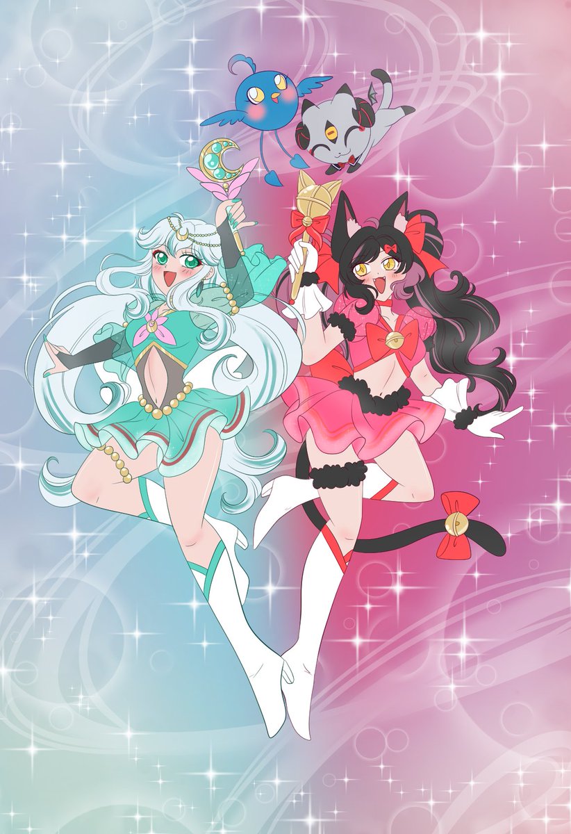 #Art4Tsuki THANK YOU SO MUCH <a href="/YumekoGhostCat/">Yumeko 👻🐈‍⬛ Ghost Cat VTuber</a>  for the beautiful art! You are the best 🫶🏻❤️🫂😭