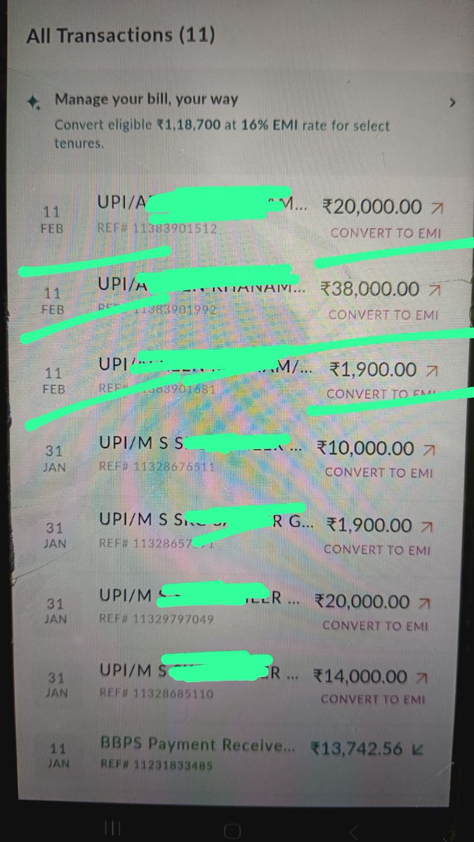mohammadraza009's tweet photo. @AxisBank 
Hi team please clear the issue that the billing date is 10th of every month then why 11 Feb transaction were added to the same billing cycle ?
Please check eliminate the transaction from this bill cycle. https://t.co/XGtqLGKLKZ