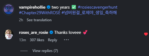 MichMiLo's tweet photo. BIG BAD ROSÉ DAY
#Chapter29WithROSE 
#넘버원걸_로제야_생일_축하해 https://t.co/JgtvPcNKCW