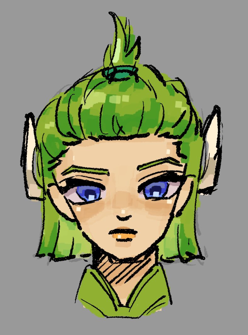 グリ―ンラィト擬人化しようと思ったけど私には到底無理だった