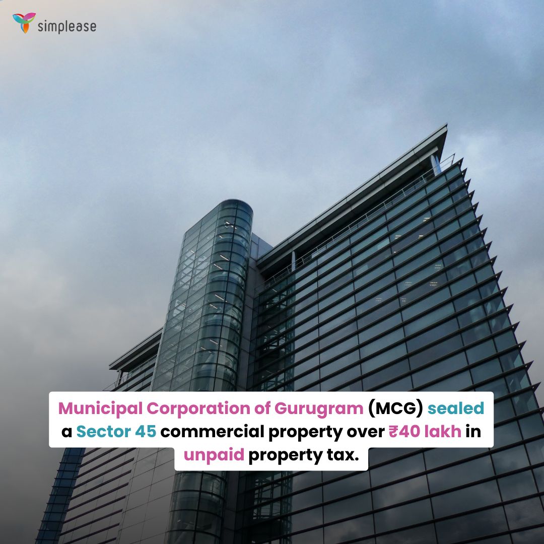 MCG seals a Sector 45 commercial plot in Gurugram over ₹40+ lakh unpaid property tax.

Officials warn of stricter action, including sealing and auction, against defaulters across the city. 

#GurugramNews #MCG #PropertyTax #NCRRealEstate #CivicAction