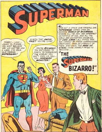 You__Send__Me's tweet photo. @VideosAICant If the NBA had been a thing back when DC Comics started producing Bizarro World material in 1958 and through the 1960’s.  🏀  This would have been a PERFECT practice! https://t.co/MdXnVPdqUN