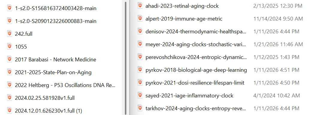 Claude Cowork just took all of my research articles, organized them and renamed them. Worth $20. 

Before                                    After