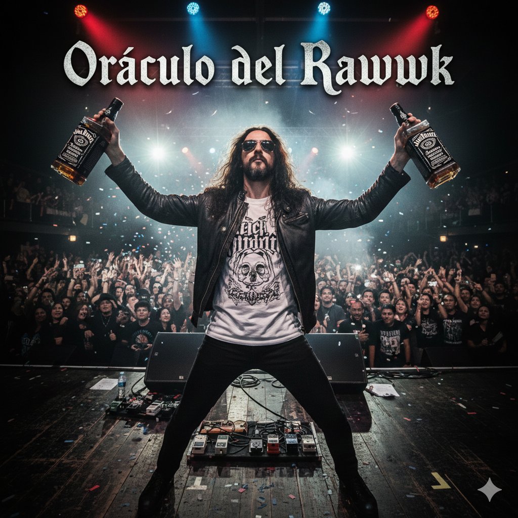 #ElOráculoDelRawk
Profesor <a href="/ivannieblas/">Ivan Nieblas El Patas 👹</a> me manifestó solo para desearle un feliz cumpleaños y que Lemmy lo conserve unos 100 años más y a fuego lento.