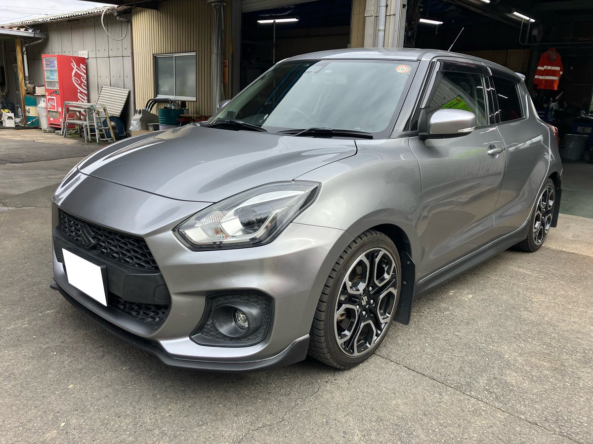 先週の仕事！ #スイフトスポーツ #ZC33S ガレージフラックスオリジナル