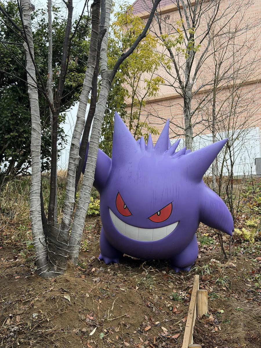 Nokia_448's tweet photo. あれ？ゲンガーこの前は茂みの奥にいたはずなのに近寄ってきてる…？🤔
#ポケパークカントー https://t.co/zTdD7P8Vrb