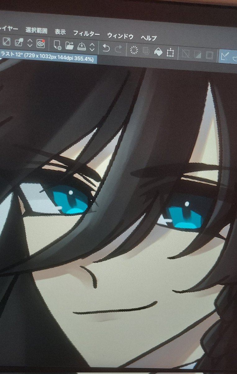 starmoon_114's tweet photo. イラスト垢に載せる予定の兼さんなんですけど顔良くない？？？ https://t.co/EA6XqOVV4I
