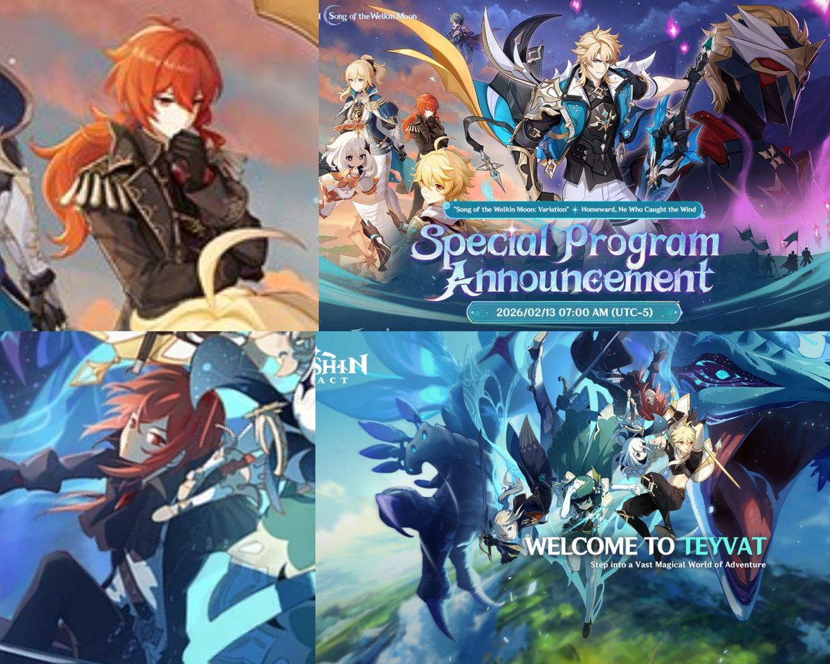 Genshin Universe tweet media