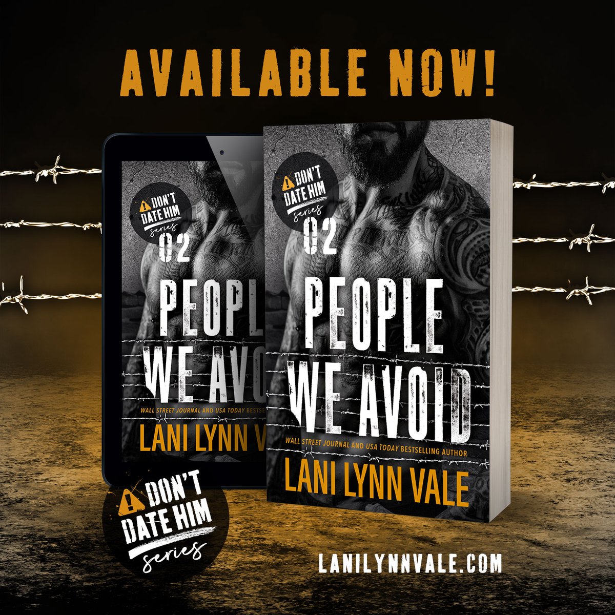 #NEW “CAN'T PUT DOWN ROMANCE” “amazing from start to finish” People We Avoid by Lani Lynn Vale #DontDateHimSeries books2read.com/u/m0L8DW