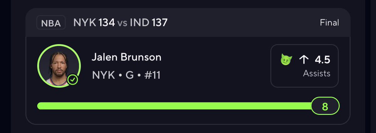 MikezPicks's tweet photo. Cash the POTD!✅✅✅💰🤑
Once I start having premium members i will start posting premium slips. Check out premium in bio! And join the FREE discord https://t.co/UAq2eAvTMP We running it back again tomorrow! 
#prizepickswinning #POTD #SportsBettingX #GamblingX #NBA https://t.co/BNAEvy9EqS
