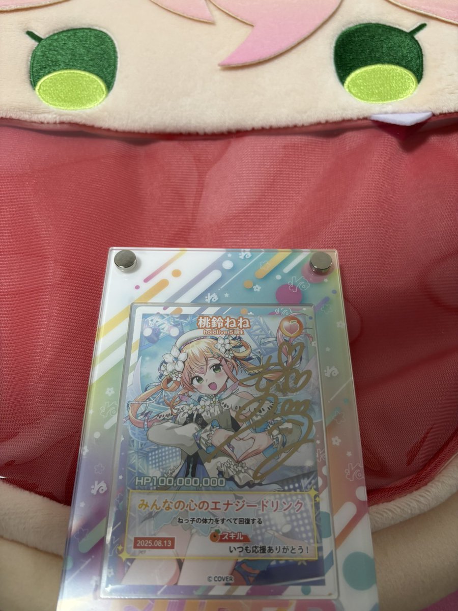 届いたー！ ねねちの直筆💕(っ ॑꒳ ॑c)＆癖強グッズ笑 ねねち