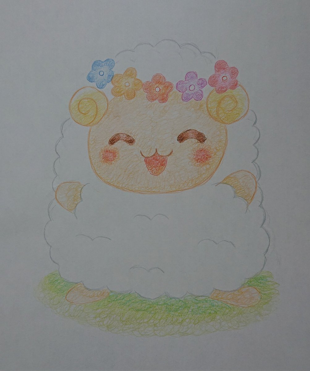 らくがき🐏