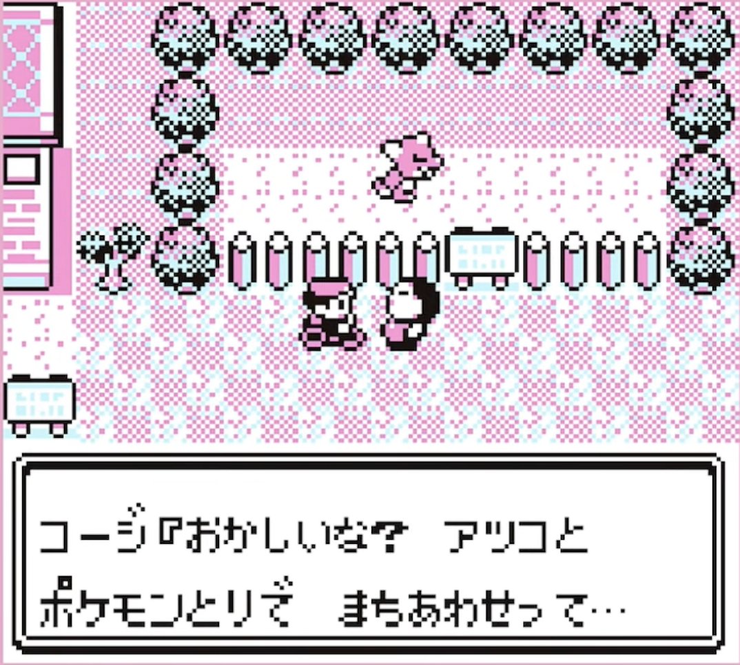 初代ポケモンのセキチクシティで、初代では珍しく名前が付いている NPC