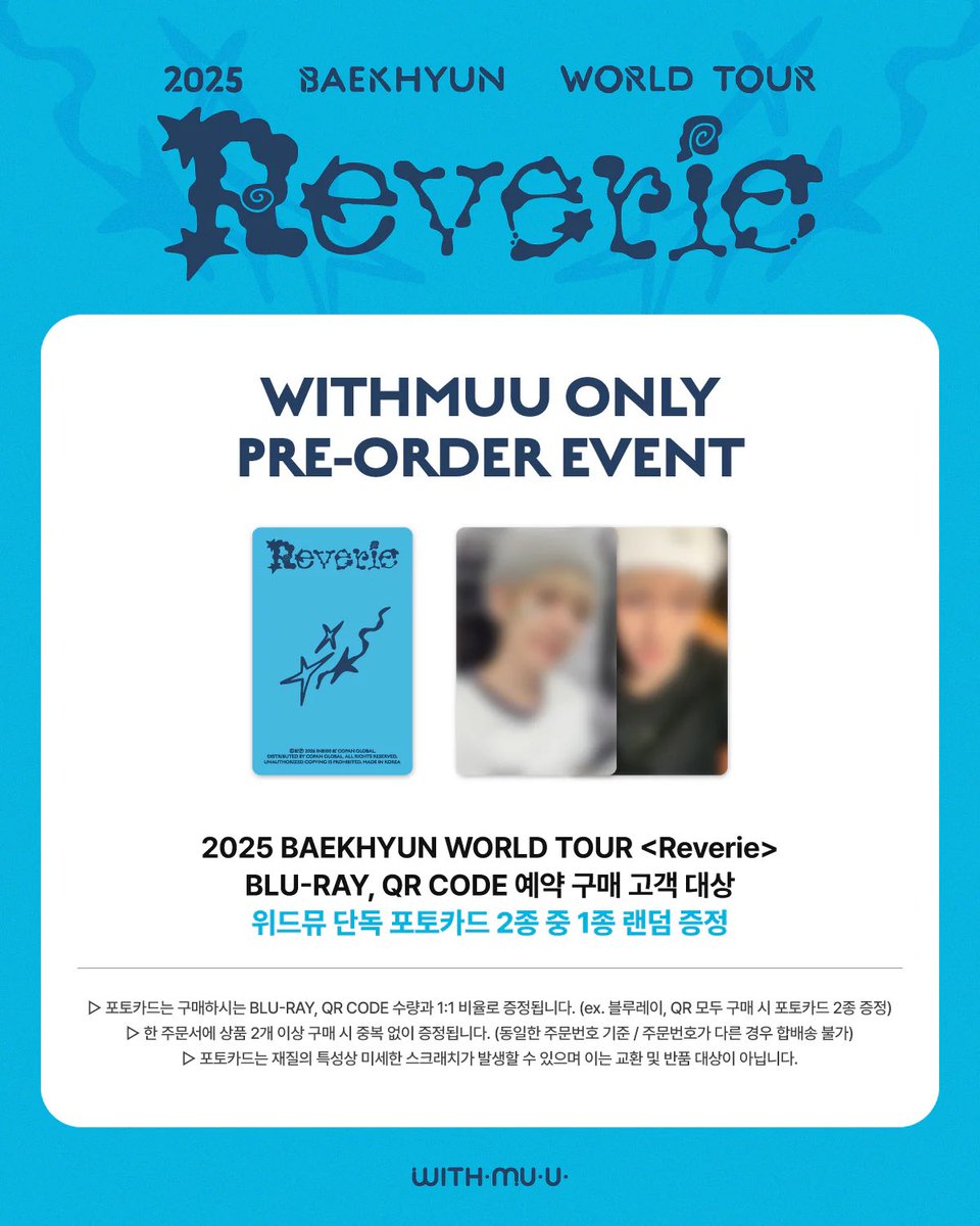 LiLiby_mygo's tweet photo. [MYGO🇲🇾] BAEKHYUN WORLD TOUR <Reverie> in SEOUL

BLU-RAY💰RM188 ~ RM212
QR CODE💰RM170 ~ RM185
🎁 : general POB / WITHMUU / YETIMALL 

🔗: https://t.co/6ciRges4Bw

📅due : 21 Feb 12pm
🚚kr shipping date : 17 Apr
❌no second payment
📮+RM8 WM | +RM16 EM 

#pasarexo #pasarexomy https://t.co/H8SQGNriAw