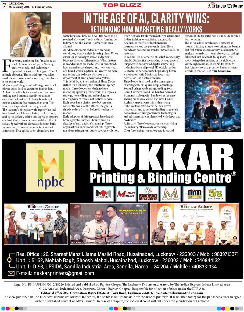 Got published recently with <a href="/lucknowtribune/">The Lucknow tribune</a>
