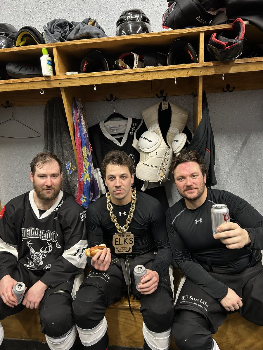 Shellbrook Elks Senior Hockey Club tweet media