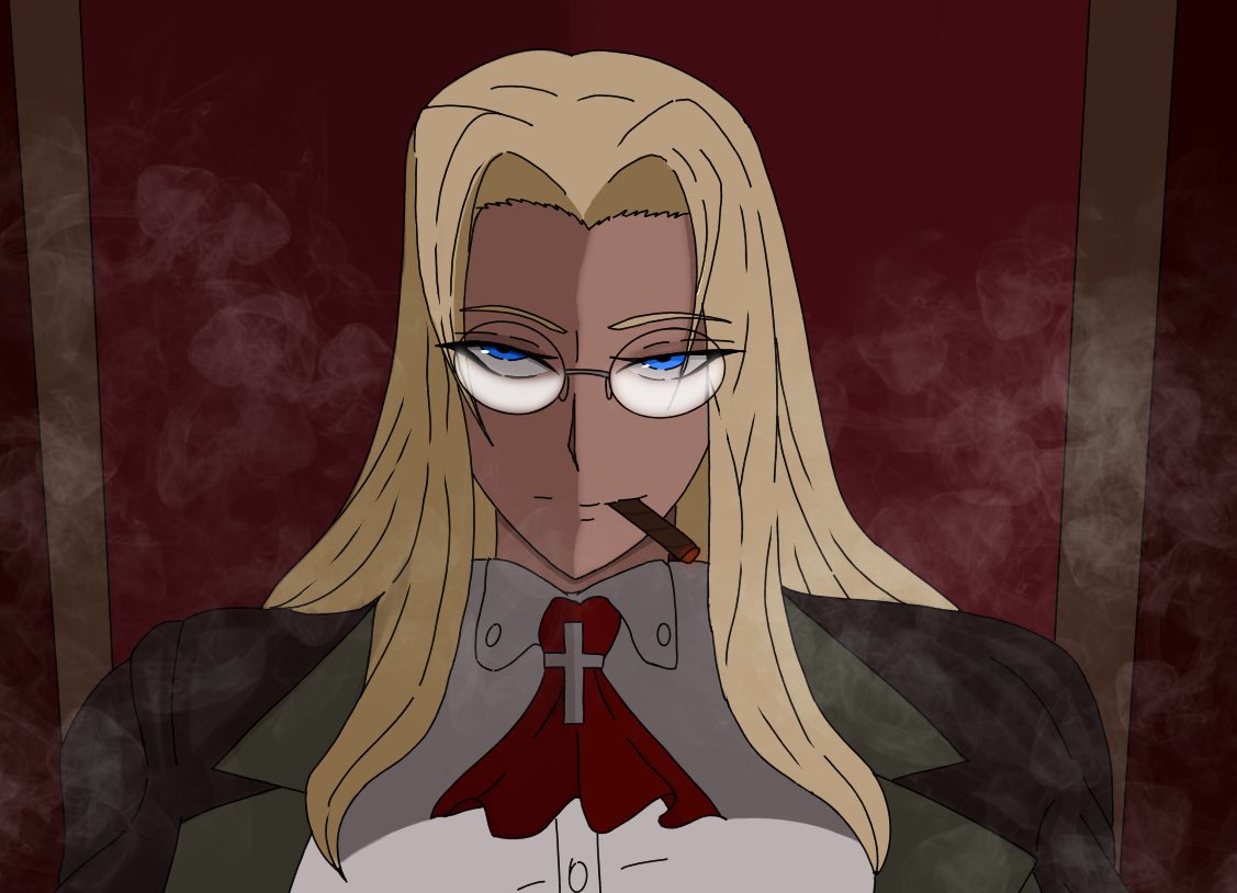 DimeSkeleton's tweet photo. #HellsingUltimate https://t.co/IR5Kskp8lV