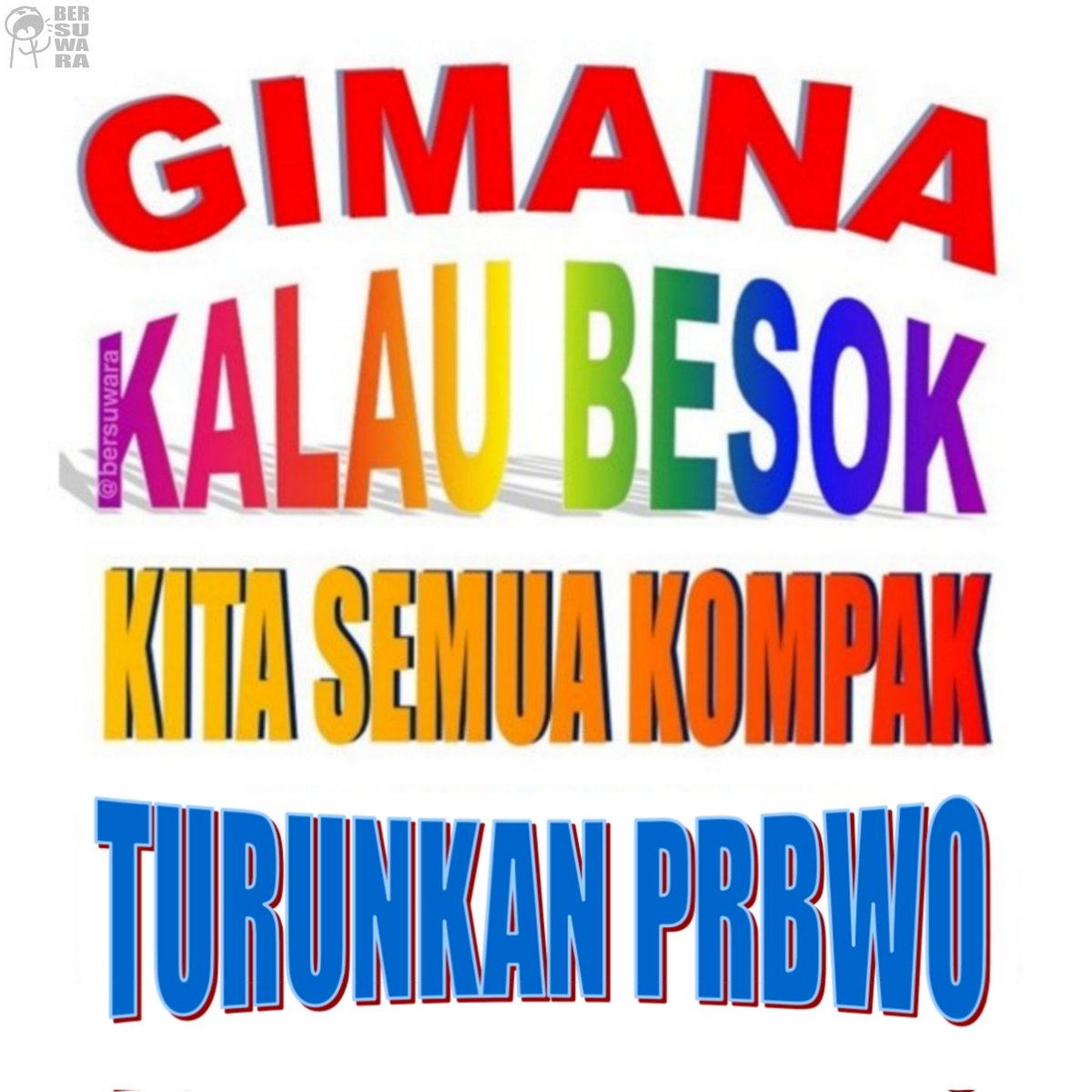bersuwara_'s tweet image. hari hari isinya berita ga jelas mulu