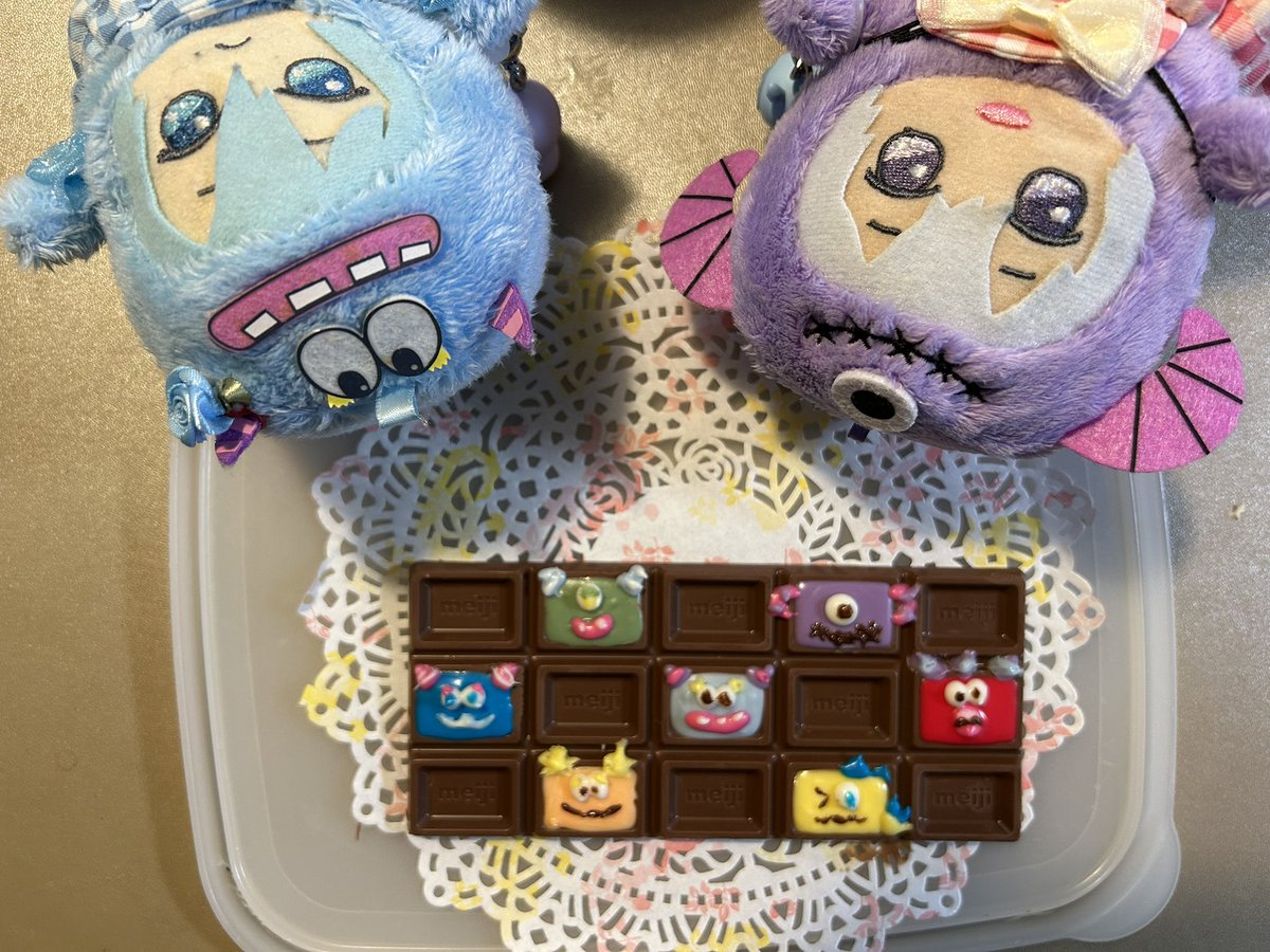 モフモフチョコ🍫！

ファンメイド作品です