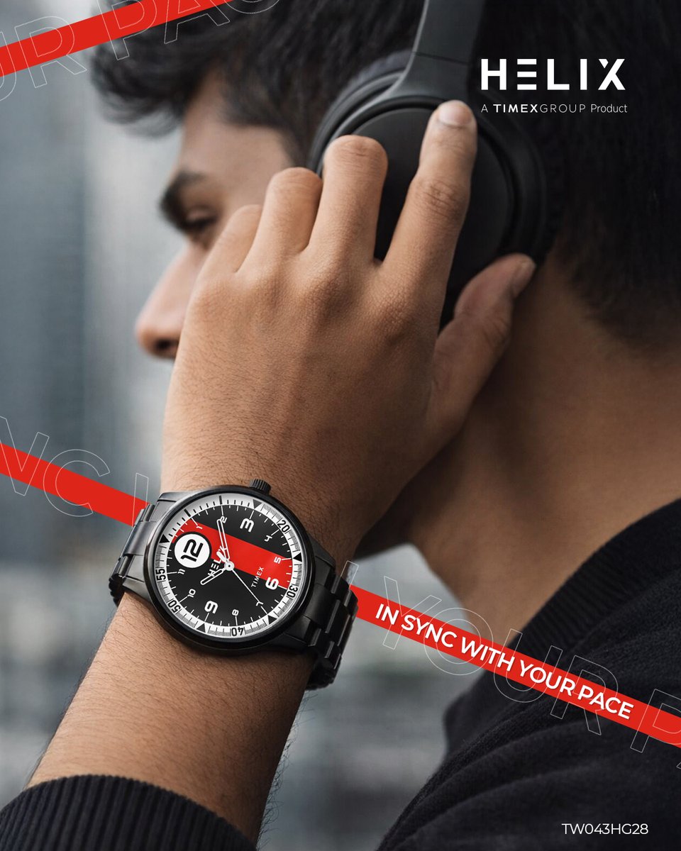 Your time, your rules, our Republic. Let’s continue to dominate every second with pride and style.

#Helix #HelixIndia #HelixWatches #HustleWithHelix