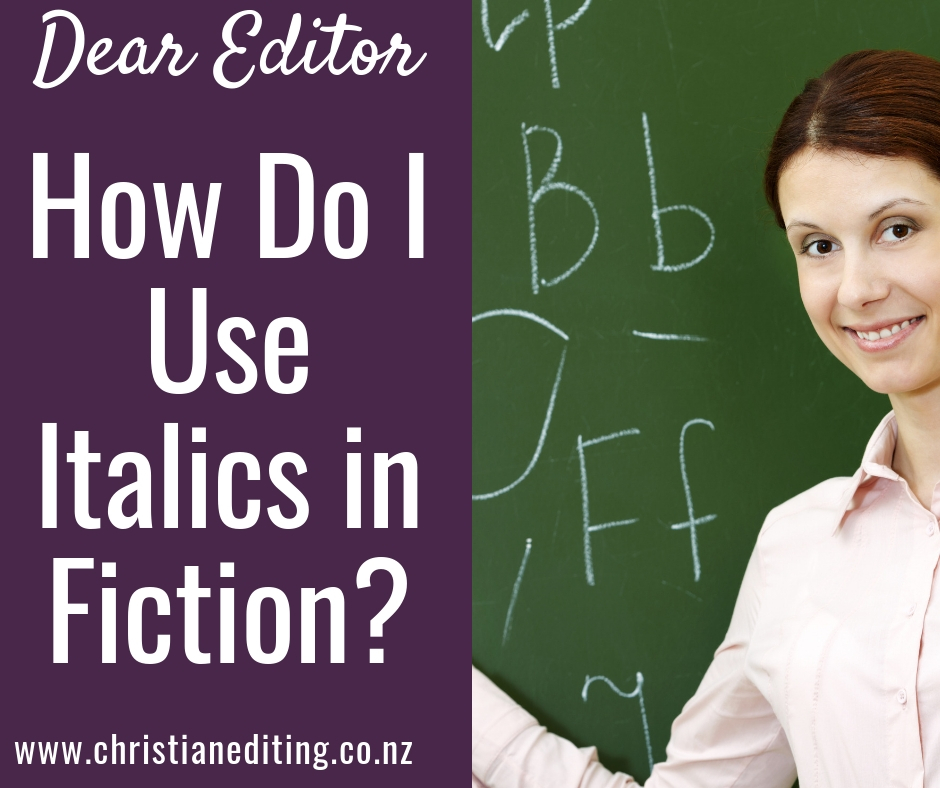 IolaGoulton's tweet photo. When Can I Use Italics? Where necessary i.e. where recommended by the appropriate style guide. Otherwise, avoid italics … because it’s all too easy to overuse the technique. #AmEditing #EditTips
https://t.co/zpl2GweMXF https://t.co/AnFmW8TFzn