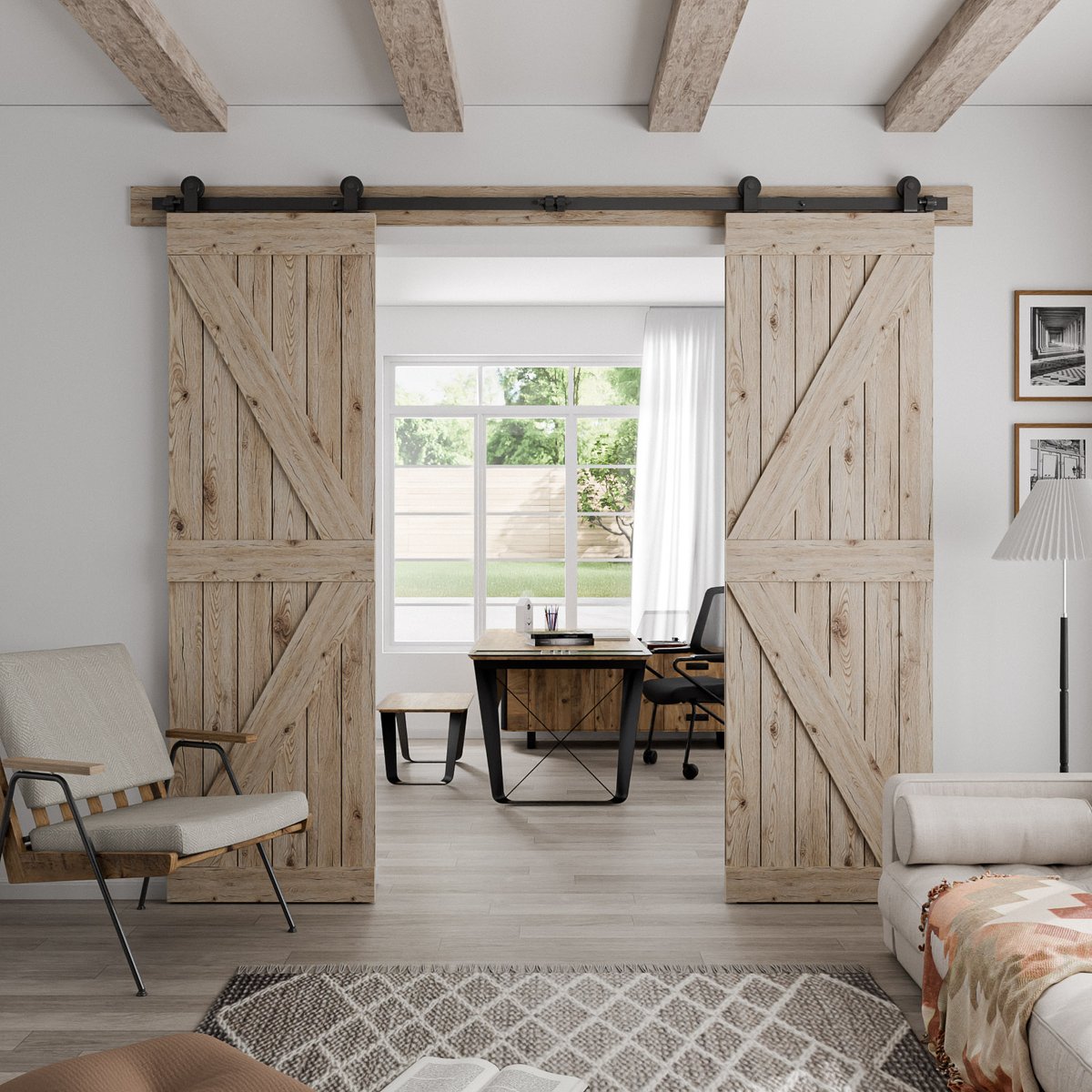 boxichen1's tweet photo. Tired of noisy, sticking doors? The solution is here. ✅
The CCJH 6.6FT Sliding Barn Door Hardware Kit delivers heavy-duty, smooth, and SILENT operation. 
Upgrade your home's function &amp; style.
#DIY #HomeReno #Hardware #SmartHome https://t.co/5dWzEhaZiV