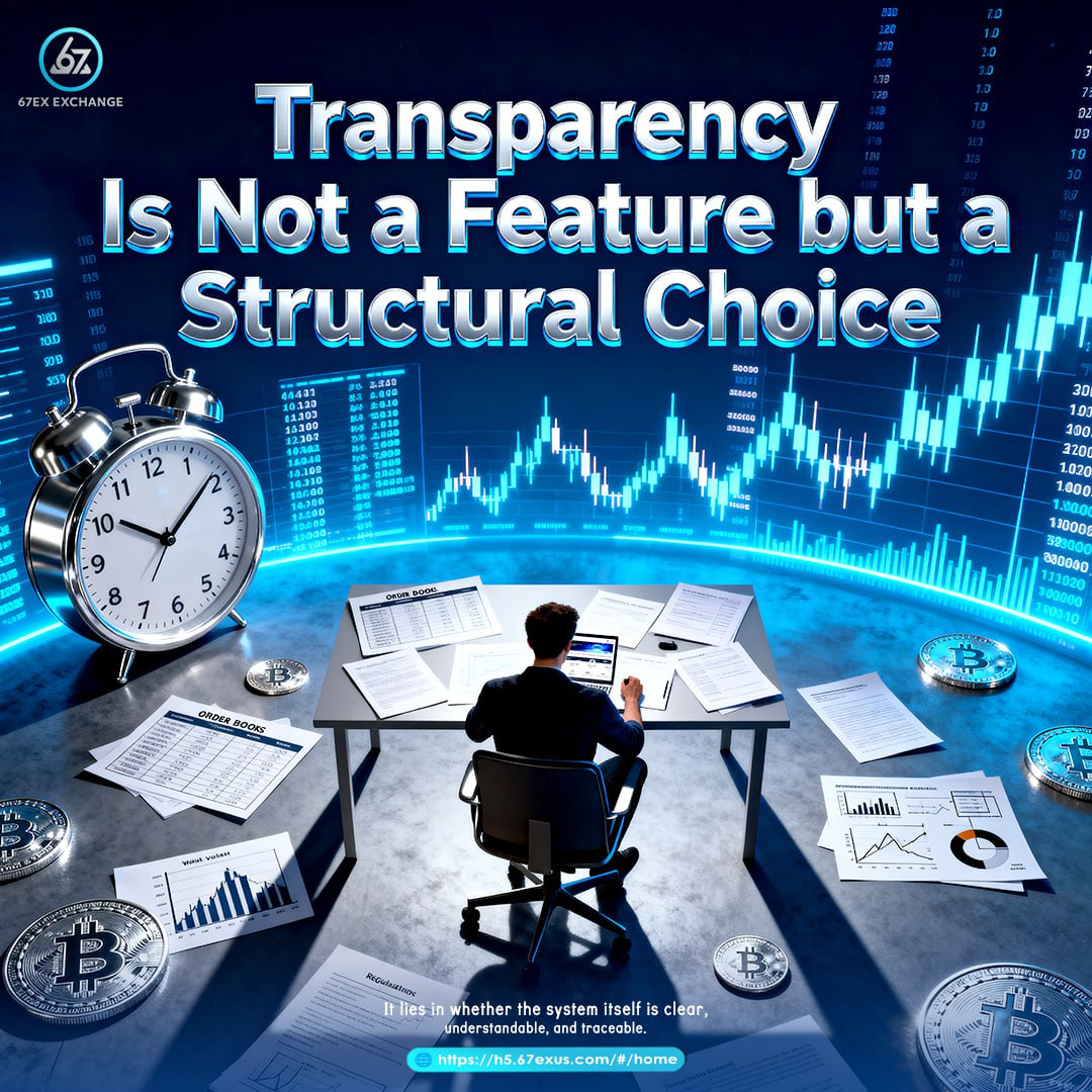 67Exofficial's tweet photo. Transparency Is a Structural Decision 
It’s not more data it’s clearer paths
✓ Traceable trading processes
✓ Understandable system logic
✓ Records built into the architecture

🌐 https://t.co/TuguuN970K
#Transparency #Traceability #PlatformDesign #DigitalTrust https://t.co/xyX2JM2eqm