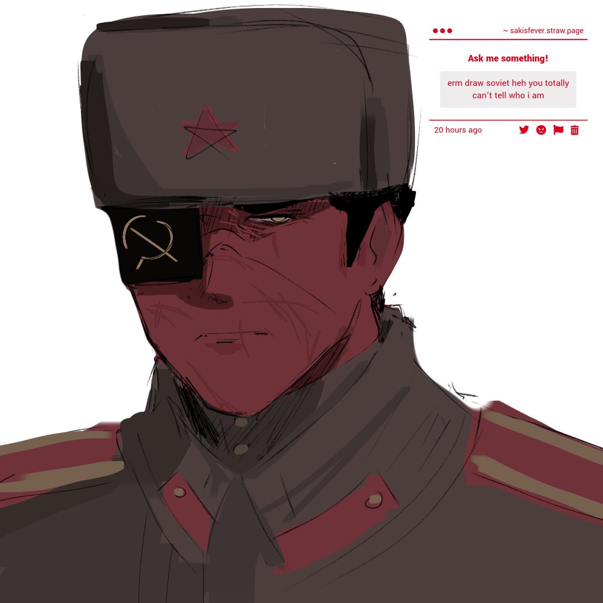 Drew lil bro lazily cuz idk.... I was lazy 

#USSR #CountryHumans #countryhuman #Countryhumansart #chtwt #countryhumansoviet